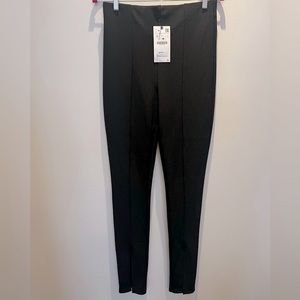 NWT Zara leggings with slit